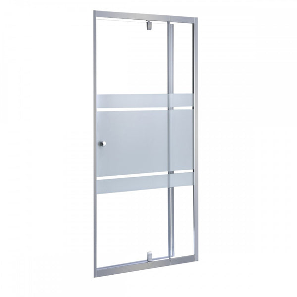 Leziter Ușă de duș reglabilă Flexi-S 76-91x185 cm