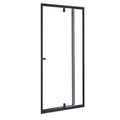 Leziter Flexi ușă de duș reglabilă 86-101x185 cm negru