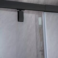Leziter Flexi ușă de duș reglabilă 86-101x185 cm negru