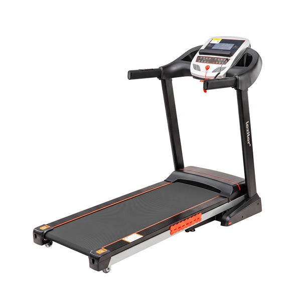 Leziter Banda de alergare cu afișaj LED Runova Max 120 kg, 2,5 LE, 15 km/h, unghi de înclinare 0-15%