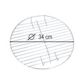 Leziter Grilaj rotund 34x34 cm