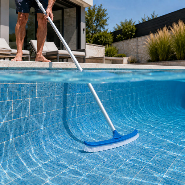 Leziter Perie îndoită pentru curățarea piscinei 45 cm