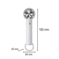 Leziter Rico ventilator portabil usb 5 W 2000 mAh alb