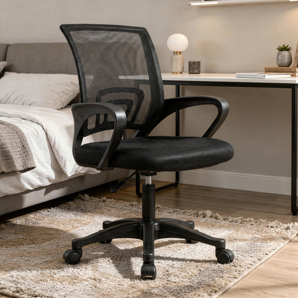 Leziter Tivo birou scaun pivotant negru