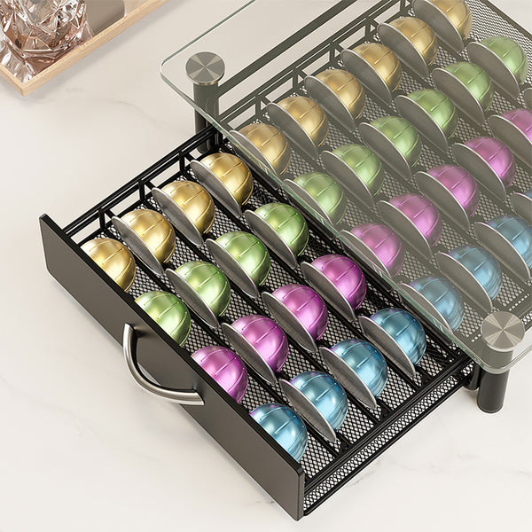 Leziter Sertar suport capsule cafea Vertuoline 40 buc