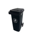 Leziter Container deșeuri 120L negru