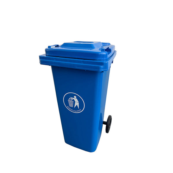 Leziter Container deșeuri 120L albastru