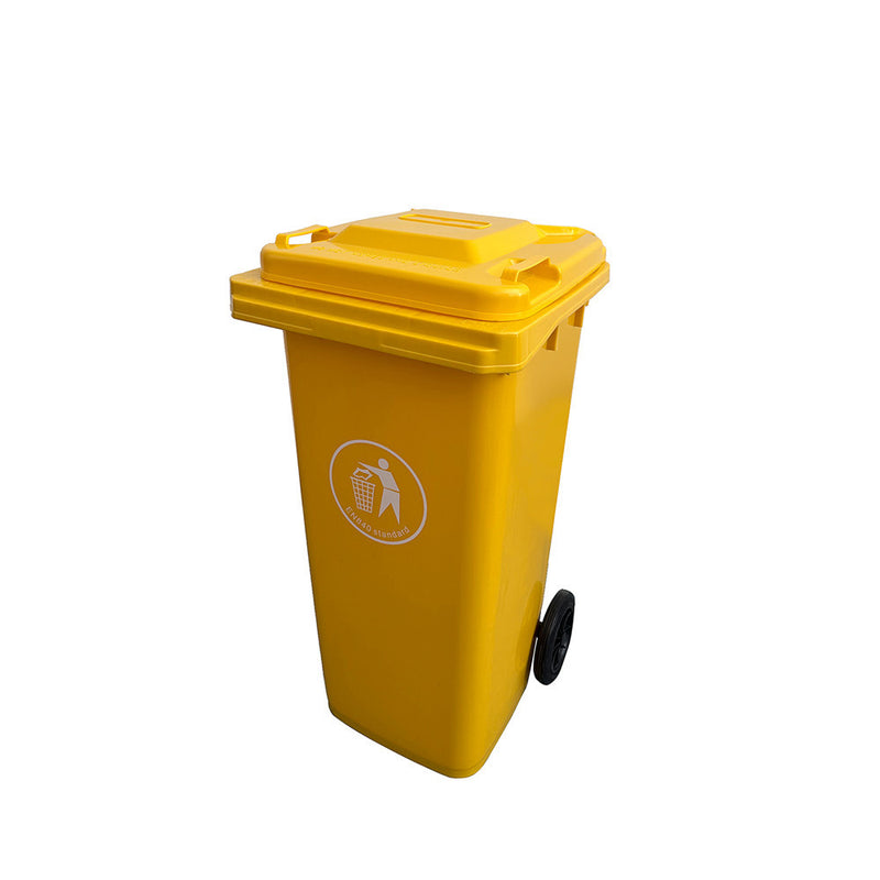 Leziter Container deșeuri 120L galben