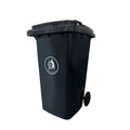 Leziter Container deșeuri 240L negru