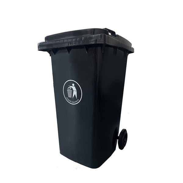 Leziter Container deșeuri 240L negru