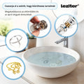Leziter Dop de scurgere cu filtru din oțel inoxidabil 60 mm