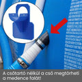 Leziter Suport tub piscină 38 mm albastru
