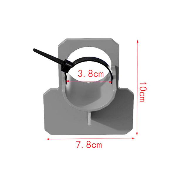 Leziter Suport tub piscină 38 mm gri