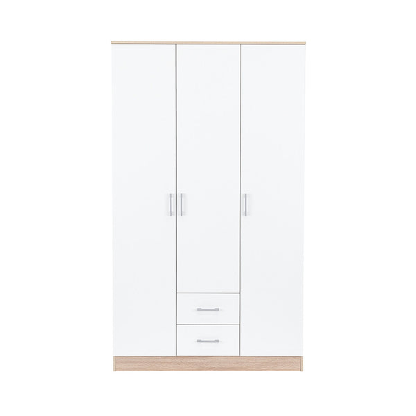 Leziter Dulap Miami 120x205 cm alb-stejar sonoma