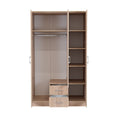 Leziter Dulap Miami 120x205 cm stejar sonoma-stejar sonoma