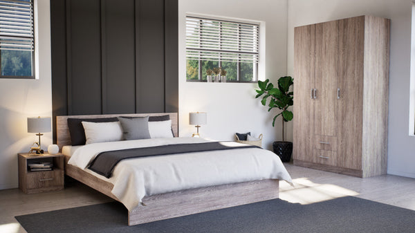 Leziter Dulap Miami 120x205 cm stejar York-stejar York