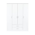 Leziter Dulap Miami 160x205 cm alb-alb