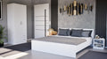 Leziter Dulap Miami 80x205 cm alb-alb