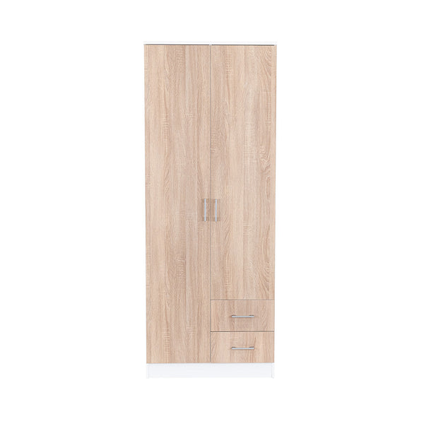 Leziter Dulap Miami 80x205 cm stejar sonoma-alb