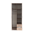Leziter Dulap Miami 80x205 cm stejar Sonoma-stejar York