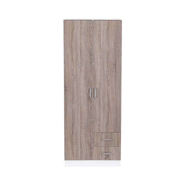 Leziter Dulap Miami 80x205 cm stejar York-alb