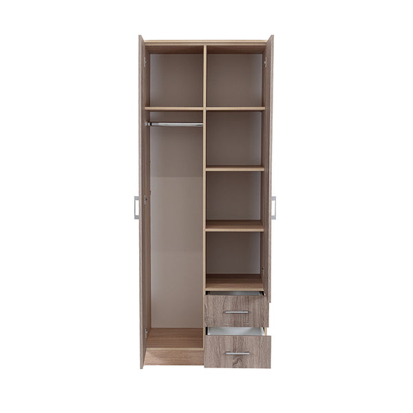 Leziter Dulap Miami 80x205 cm stejar York-stejar Sonoma