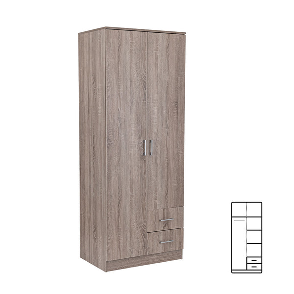 Leziter Dulap Miami 80x205 cm stejar York-stejar York