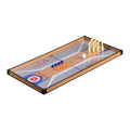 Leziter Masă de joc 4 în 1 pentru foosball, ping-pong, biliard și curling bowling