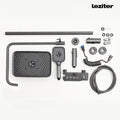 Leziter Set de duș multifuncțional Eliz grafit