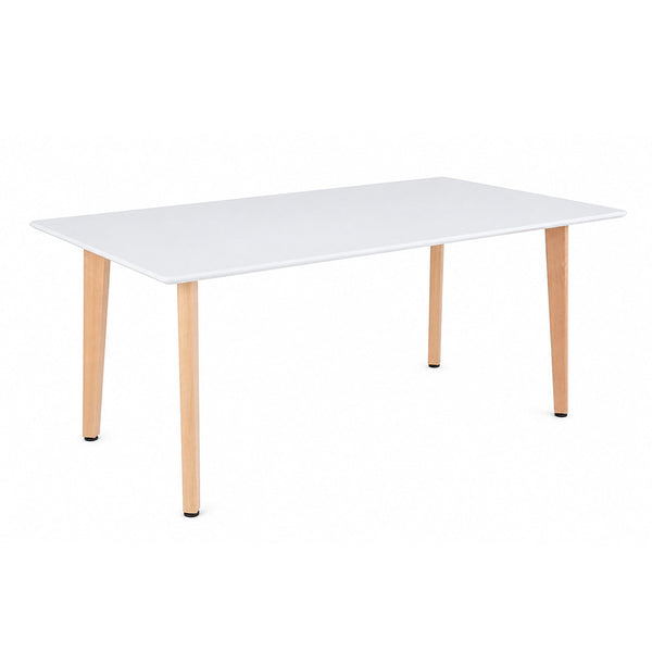 Leziter Verona 150 cm pătrat masa de luat masa alb