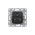Leziter Nova comutator candelabru 10A 250V fără cadru 105 gri