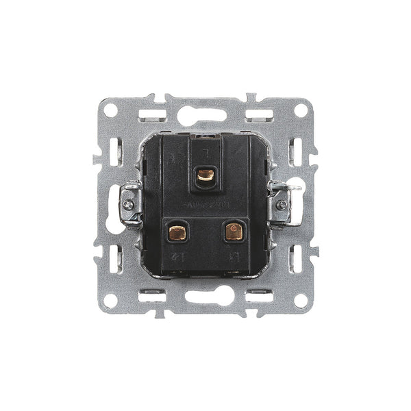 Leziter Nova comutator candelabru 10A 250V fără cadru 105 gri