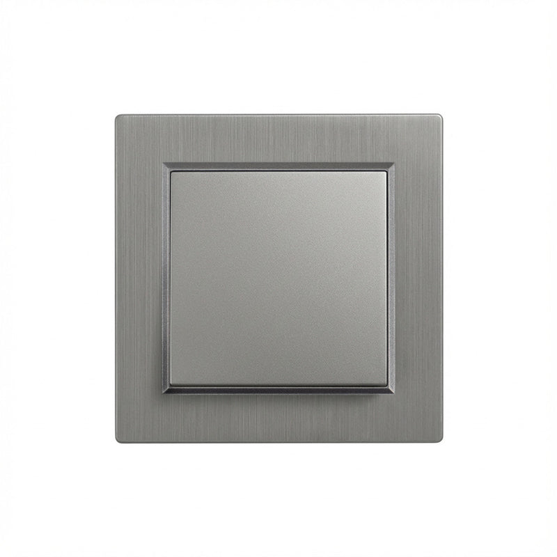 Leziter Întrerupător transversal Nova 10A 250V 107 cu cadru gri