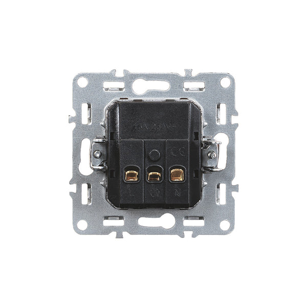 Leziter Priză cu împământare Nova 16A 250V gri