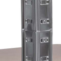 Leziter Raft rezistent 150x70x30 cm 150 kg cromat
