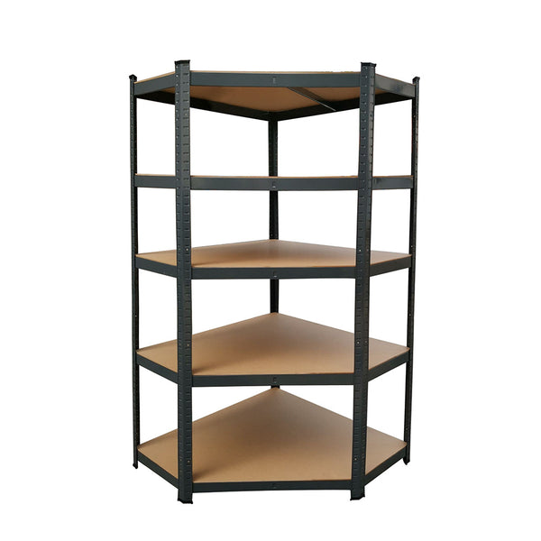 Leziter Raft de colț pentru sarcini grele 180x70x40-40 cm 175 kg negru