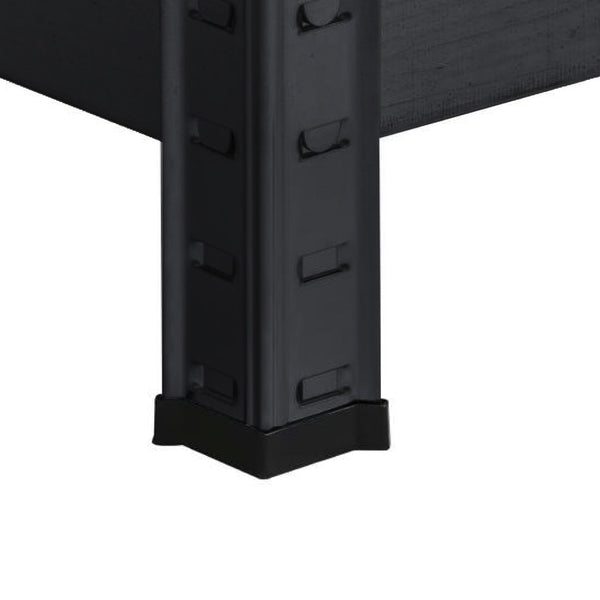 Leziter Raft de colț pentru sarcini grele 180x70x40-40 cm 175 kg negru