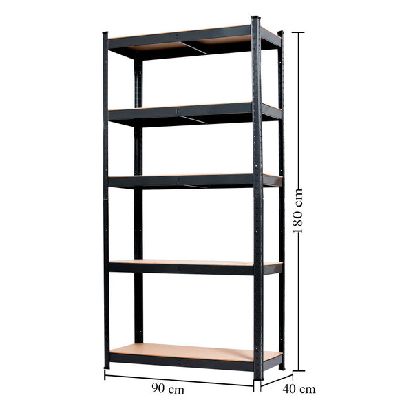 Leziter Raft rezistent 180x90x40 cm 175 kg negru
