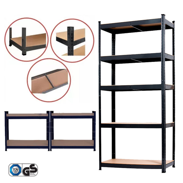 Leziter Raft rezistent 180x90x40 cm 175 kg negru