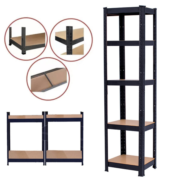 Leziter Raft robust 180x40x40 cm 150 kg negru