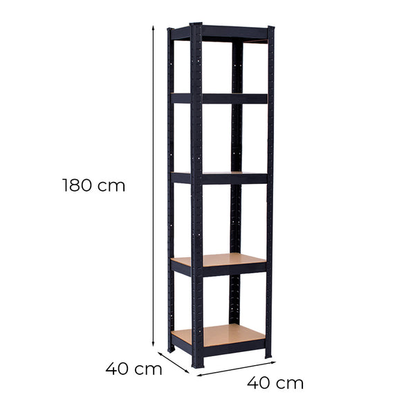 Leziter Raft robust 180x40x40 cm 150 kg negru