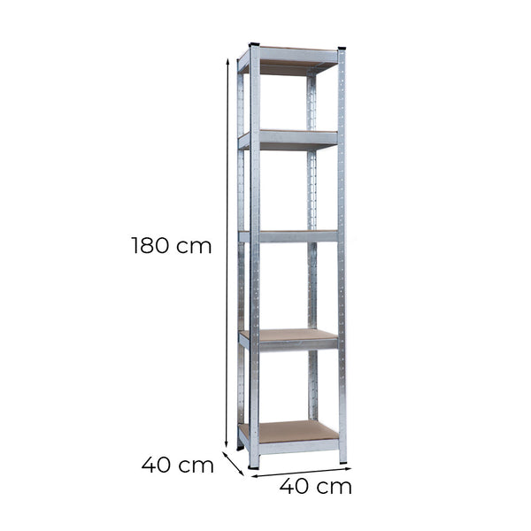 Leziter Raft robust 180x40x40 cm 150 kg crom