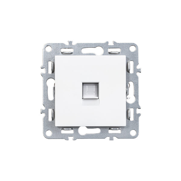Leziter Nova UTP mufă RJ-45 alb