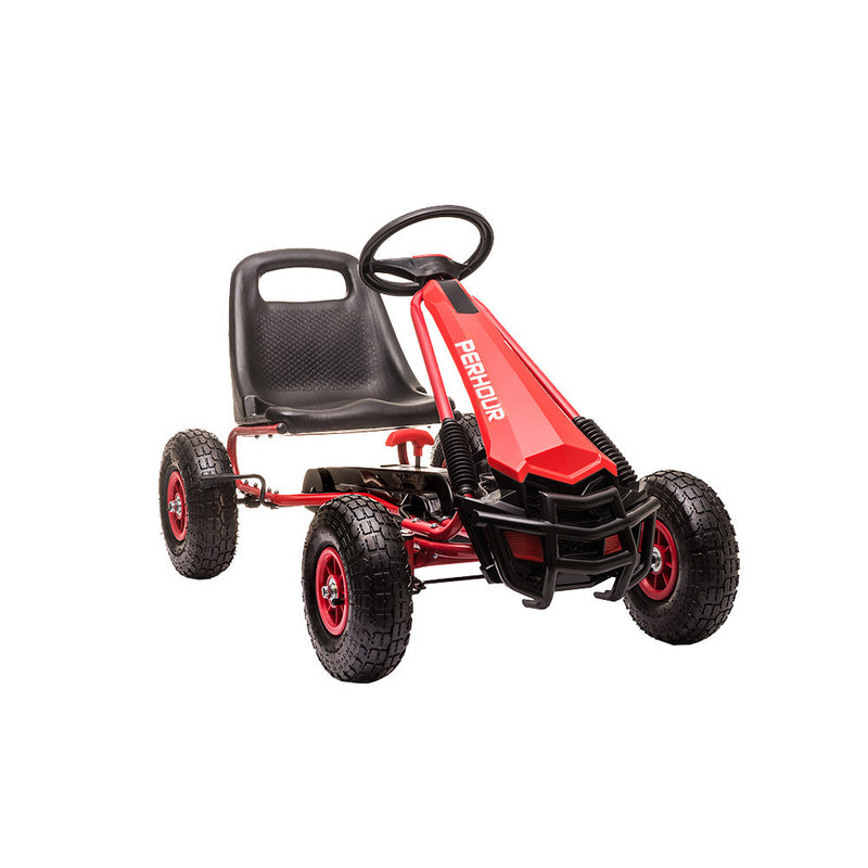 Leziter Pedal go-kart roșu
