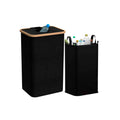 Leziter Colector selectiv de sticle 100l negru