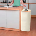 Leziter Colector selectiv de sticle 100l alb