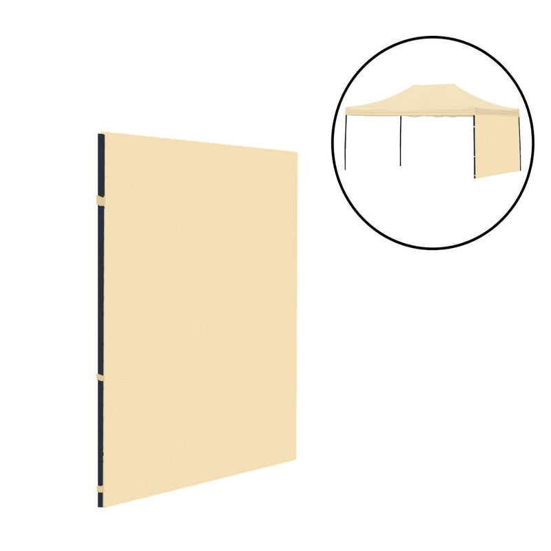 Leziter Grădină gazebo perete lateral copertină 3x4,5 m bej