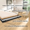 Leziter Pardoseală vinil-spc Leziter Berben stejar 1220x180x4,5 mm 2.196/buc