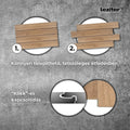 Leziter Pardoseală vinil-spc Leziter Berben stejar 1220x180x4,5 mm 2.196/buc