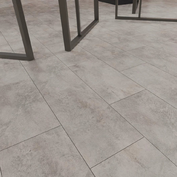 Leziter Leziter Serona Stone Effect Sand Grey Vinil SPC Parchet